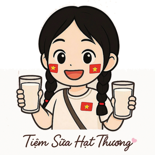 Logo Tiệm Sữa Hạt Thương